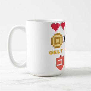 Gelt Collected: 999 Hanukkah Gamer Jewish Mug