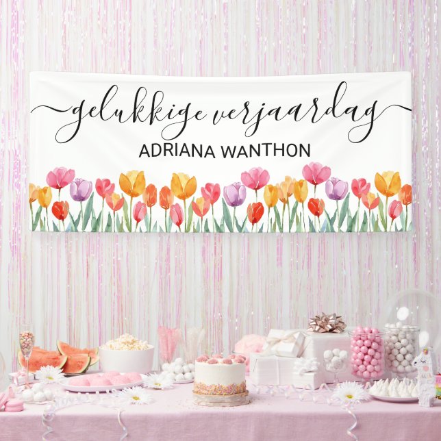 gelukkige verjaardag  banner (Party)