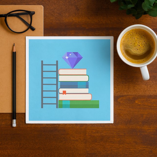 Gem Books Napkin (Creator Uploaded)