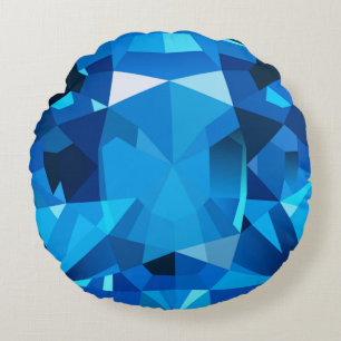 Gem Design Round Cushion