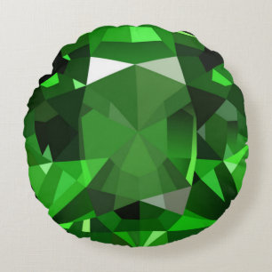 Gem Design Round Cushion