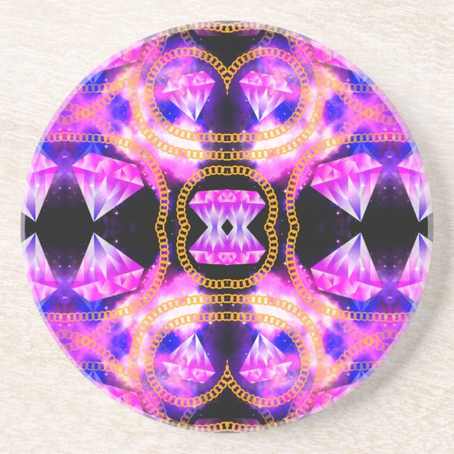 gem galaxy coaster (Front)