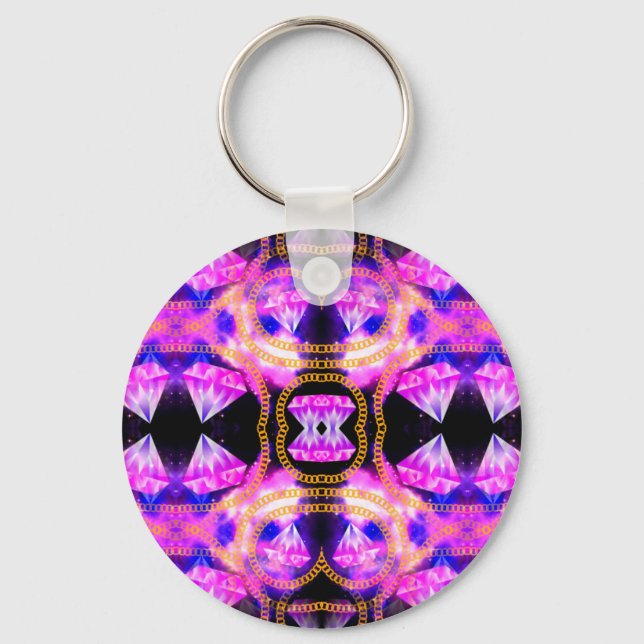 gem galaxy key ring (Front)