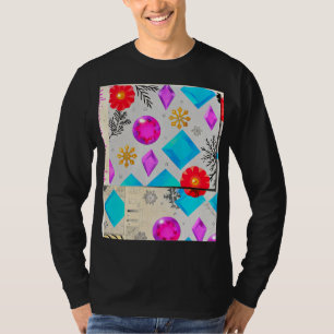Gem Glow Light Series Long Sleeve by JoyCrys T-Shirt