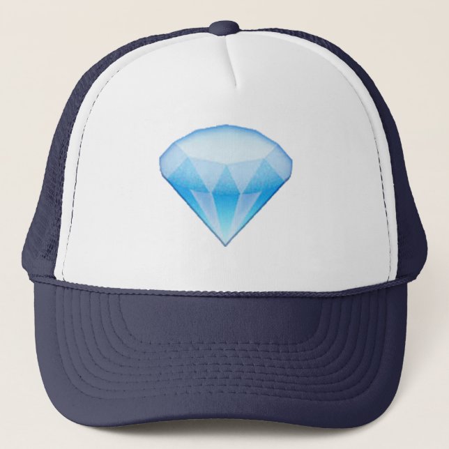 Gem Stone - Emoji Trucker Hat (Front)