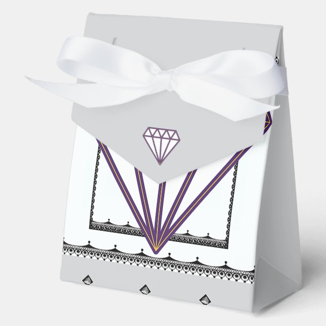 Gem Stone Favour Box (Front)