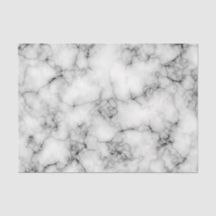 Gem Stone Pattern, Grey / Grey Marble Tissue Paper
