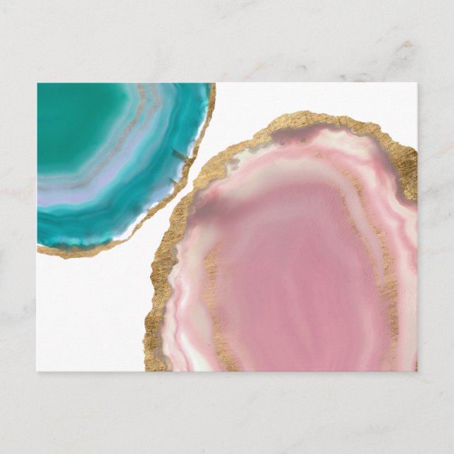 Gem Stones I Postcard (Front)