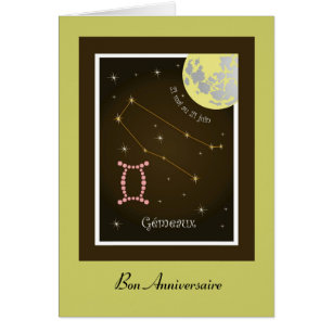 Gémeaux 21 mai au 21 juin Karte