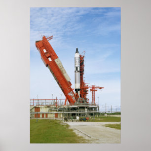 Gemini 11 on the Launch Pad Poster