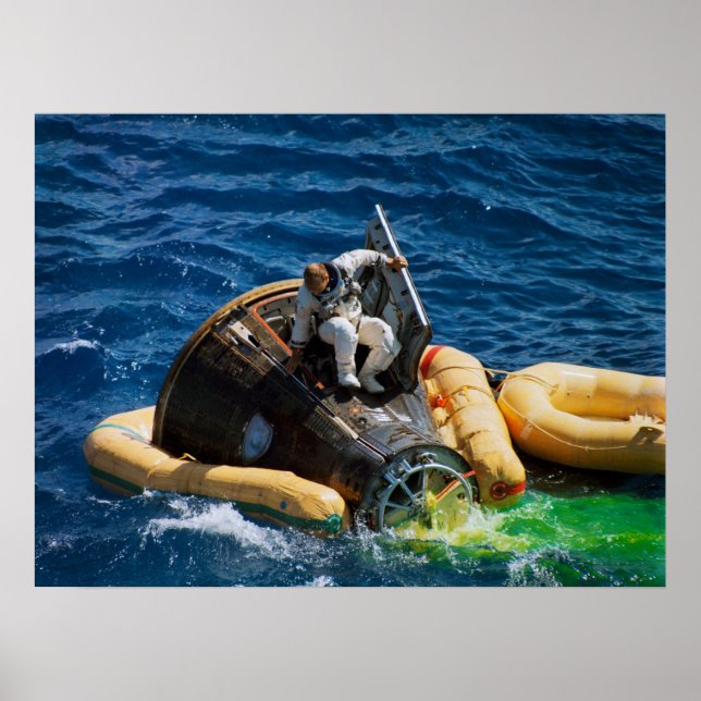 Gemini 11 Splashdown & Recovery Poster (Front)