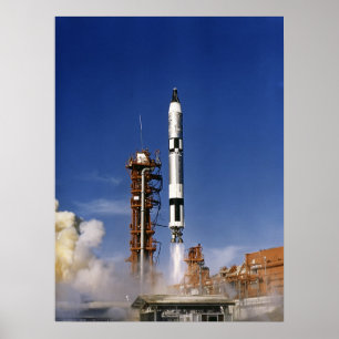Gemini 12 Launch Poster
