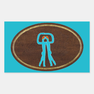 Gemini 2008 rectangular sticker