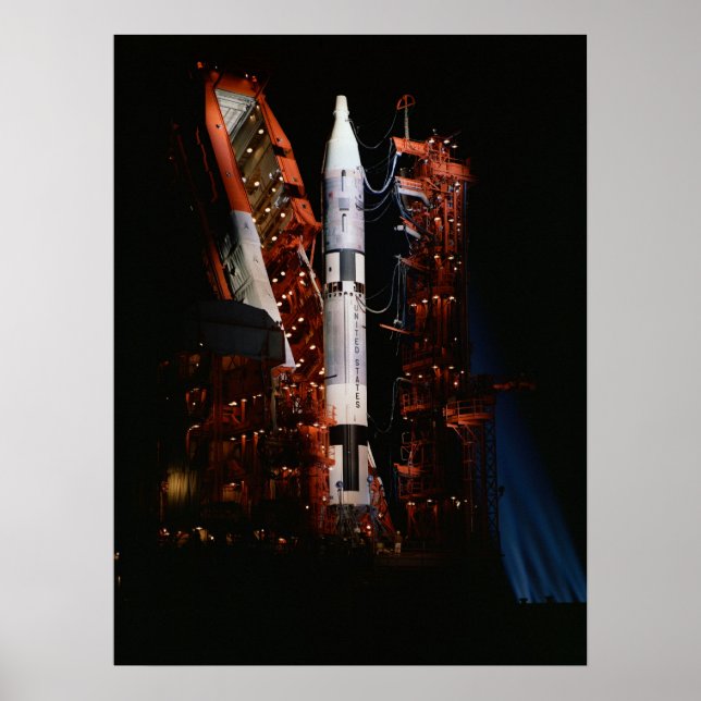 Gemini 3 on the Launch Pad Poster (Front)