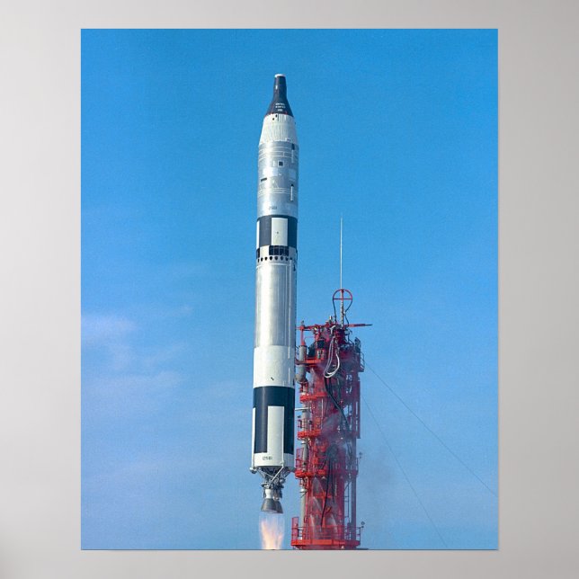 Gemini 6A Launch Poster (Front)