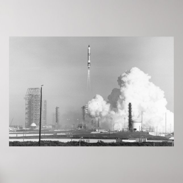 Gemini 6A Launch Poster (Front)