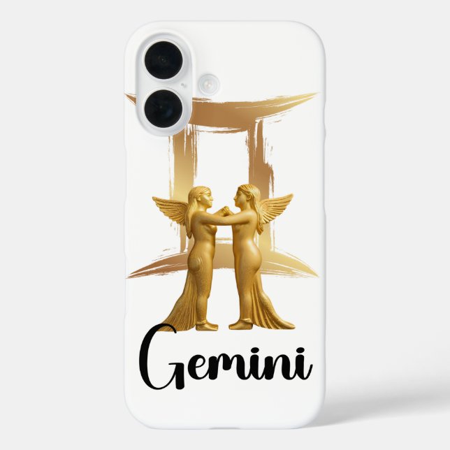 Gemini Apple iPhone Case (Back)