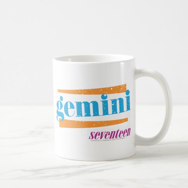 Gemini Aqua Coffee Mug (Right)