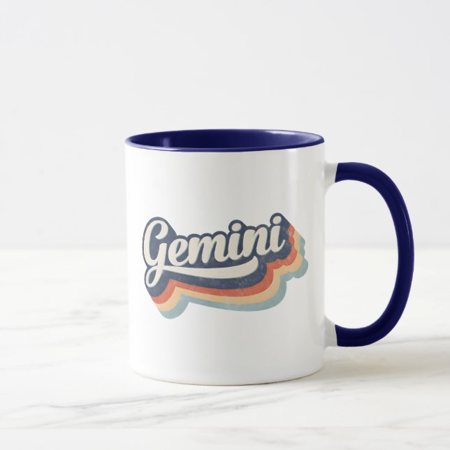 Gemini Astrological Sign Mug (Right)