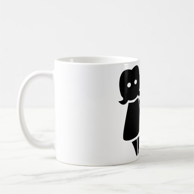 Gemini Astrological Symbol Sign Coffee Mug (Left)