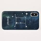 Gemini | Astrological Zodiac Sign Constellation Case-Mate iPhone Case (Back (Horizontal))