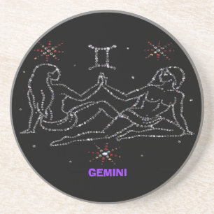 Gemini Astrology Coaster