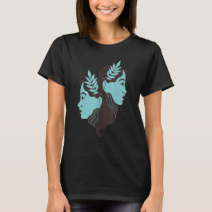 Gemini Astronomy Astrology Horoscope Zodiac Women T-Shirt