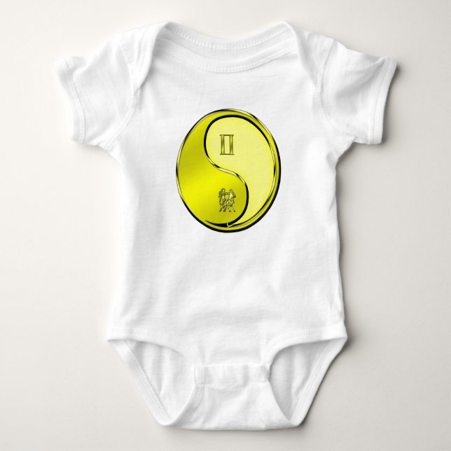 Gemini Baby Bodysuit (Front)