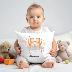 Gemini Baby - Your Twin Star Zodiac Nursery Cushion