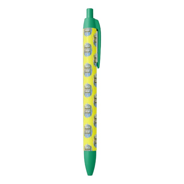 Gemini Black Ink Pen (Bottom (Vertical))