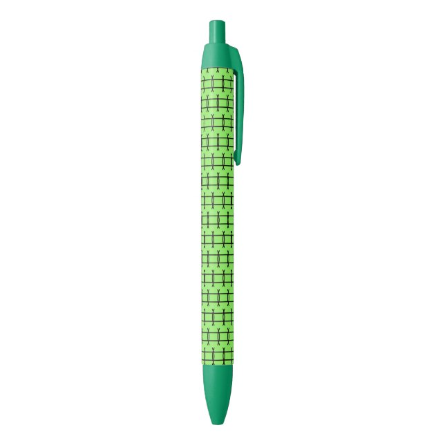 Gemini Black Ink Pen (Bottom (Vertical))