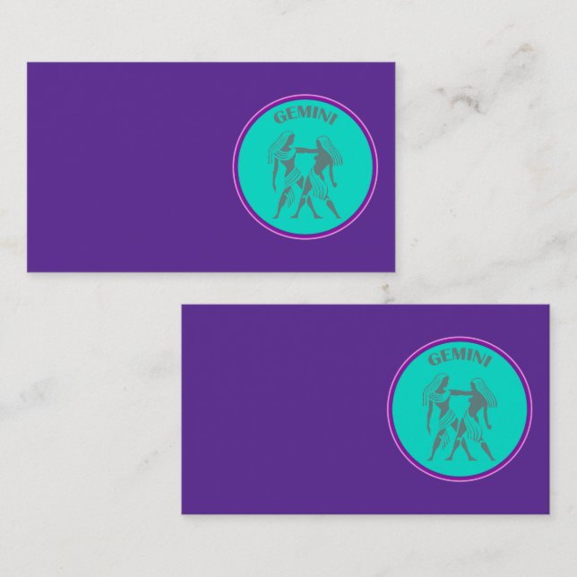 Gemini Business Card (Front/Back)
