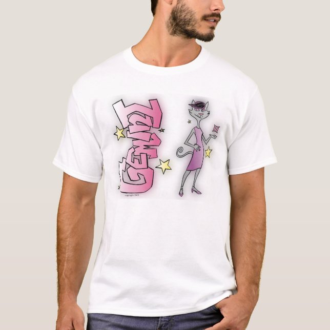 Gemini Cat T-Shirt (Front)