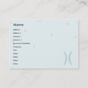 Gemini - Chubby Business Card