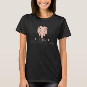 Gemini Clothing Birthday  Apparel June Girl Astrol T-Shirt