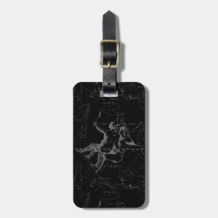 Gemini Constellation by Hevelius 1690 Luggage Tag