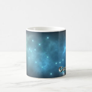 Gemini constellation coffee mug