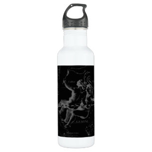 Gemini Constellation Hevelius 1690 May12-June20 710 Ml Water Bottle