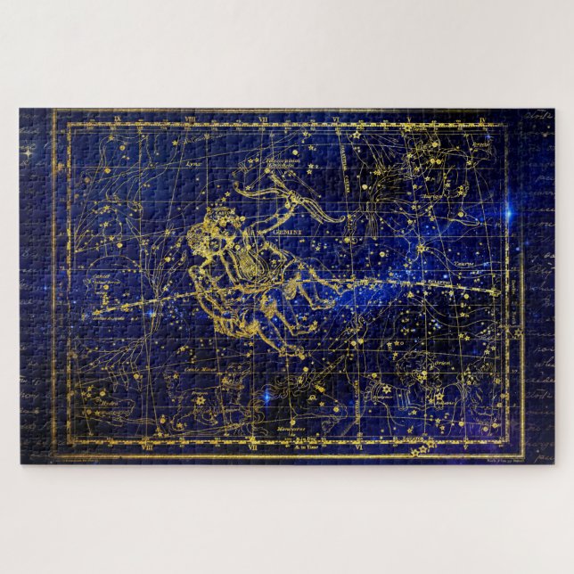 gemini constellation puzzle (Horizontal)