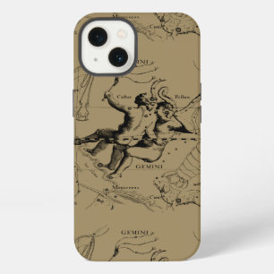 Gemini Constellation Zodiac Hevelius circa 1690 iPhone 13 Case