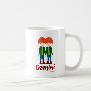 Gemini Cute Twins Symbol Coffee Mug