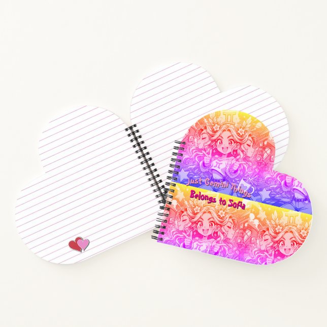 Gemini Dreamy Celestial Heart Manga Journal (Inside)