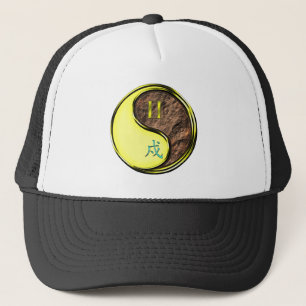 Gemini & Earth Dog Trucker Hat