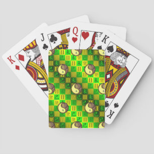 Gemini & Earth Goat Playing Cards