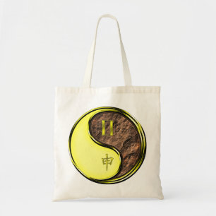 Gemini & Earth Monkey Tote Bag