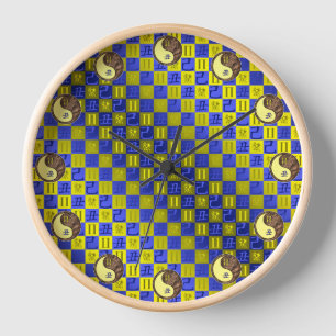 Gemini & Earth Ox Clock