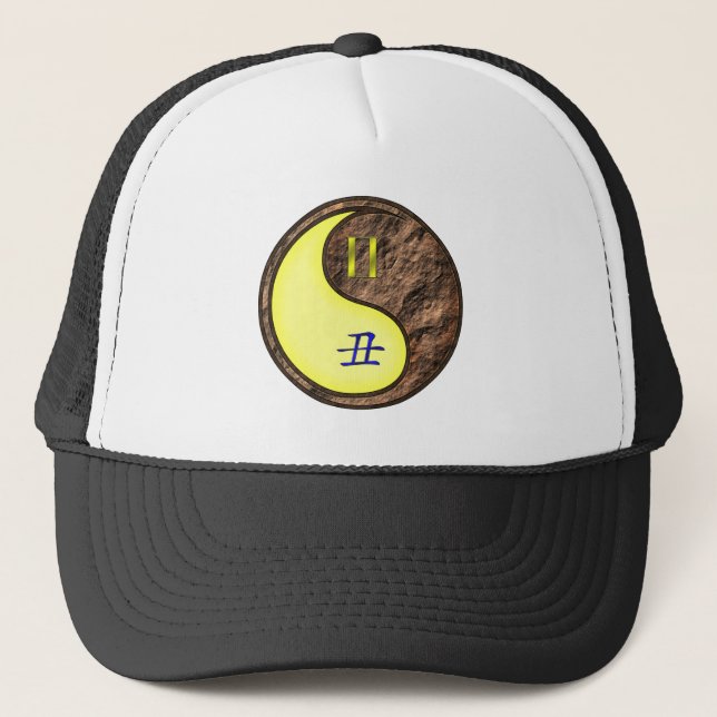 Gemini & Earth Ox Trucker Hat (Front)