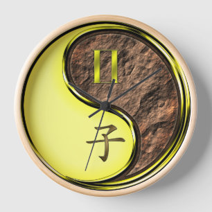 Gemini & Earth Rat Clock