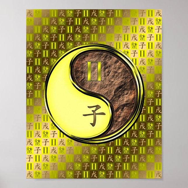 Gemini & Earth Rat Poster (Front)