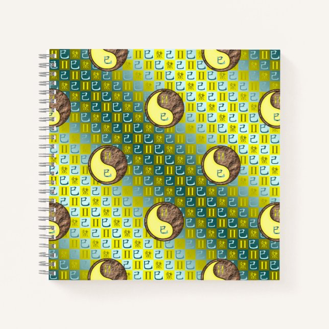 Gemini & Earth Snake Notebook (Front)